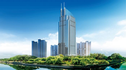 金瑞中心城2室2厅1厨1卫建面93.00㎡